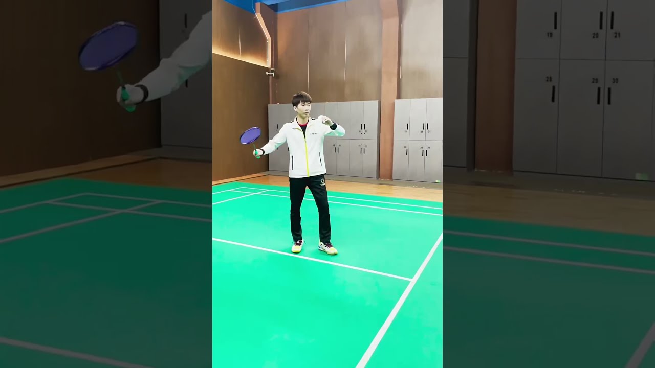 她在彩排中